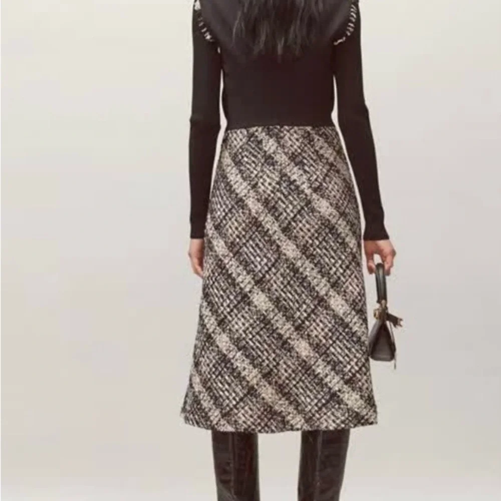Tory Burch tweed midi dress size 6